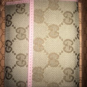 Womens Pink GG design Wallet